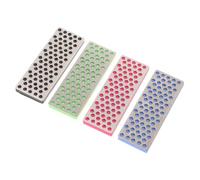 CIYODO 4pcs Ski and Snowboard Edge Tuning Tool Set with Diamond Sharpening Stones, Side Edge Sharpener for Winter Sports Maintenance, Ski Stone Kit for DIY Snowboard Workshop