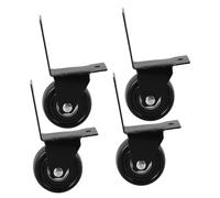 CIYODO 4pcs Suitcase Replacement Caster Wheels Multi-use Swivel Rollers Smooth Silent Movement Easy Installation for Luggage Cart Furniture