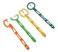 CIYODO 4pcs Tongue Muscle Exerciser Set for Oral Muscle Training Tool Speech Therapy Materials Oral Motor Therapy Tool for Tongue Flexibility and Articulation Development