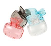 CIYODO 4pcs Travel Toothbrush Head Covers Portable Plastic Toothbrush Caps with Compact Design for Hygiene Protection in Bathroom Go Use