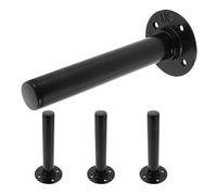 CIYODO 4pcs Wall Mounted Weight Plate Holder Iron Barbell Rack Heavy-duty Storage Organizer for Home Gym Commercial Fitness Space-saving Design