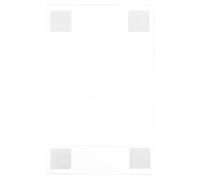 CIYODO 4x6 Inch Acrylic Wall Mount Sign Holder Small Door Name Plate Holder Photo Poster Display Frame for Office and Home