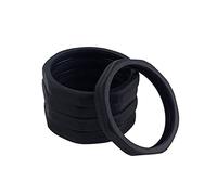 CIYODO 5-pack Microphone Anti-fall Protection Rings 50mm Anti-slip Sleeve for Handheld Mic Universal Mic Holder for Interview and Recording