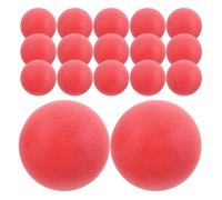CIYODO 50Pcs 40mm Plastic Table Tennis Balls for Festival Games Party Decorations Pool Play Balls in Red