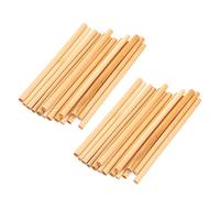 CIYODO 50pcs Bee Pollination Bee Tube Refill Beehive Props Bee Tube Supplies Replacement Nesting Tubes Nesting Tube Refill Inserts Refill Bee Tube Rod Bees House Tubes Bee Tubes
