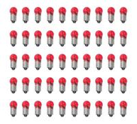 CIYODO 50pcs Mini Screw Bulbs for Electrical Circuit Experiment Kit with Metal and Glass Construction, Safe Educational Physics Experiment Set Suitable and Teachers