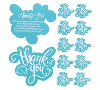 CIYODO 50pcs Pink Mini Thank You Cards for Small Business Customer Appreciation Thick Cardstock Notes for Orders Birthday Shower Wedding Party Decorations Gratitude Connection