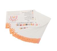 CIYODO 50pcs Rainbow Teacher Mail Cards for Classroom Behavior Incentive Motivational Postcards to Send Student Achievement and Strengthen Parent-teacher Connection Preschool