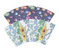 CIYODO 50Pcs Rough Texture Adhesive Strips Stress Relief Stickers Calming Gradient Peva Strips for Adults Teens School Office Pressure Reducing Tool