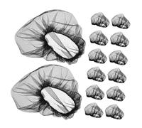 CIYODO 50pcs Sleeping Hair Net Cap Reusable Soft Nylon Elastic Head Covers Hair Weaving Net Plopping Wig Cap Invisible