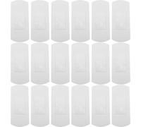 CIYODO 50Pcs White Paper Cookie Boxes with Window 16X7.8X2.5Cm Sl legant Pillow Packaging Boxes for Candy Chocolates Bakery Presentation and Giftgiving on The Go