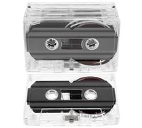 CIYODO 5pcs 60 Minute Blank Audio Recording Cassette Tapes for Professional Use and Car Stereo, Reusable Plastic Studio Cassette Tape with Premium Sound Quality