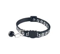 CIYODO 5PCS Adjustable Pet Cat Collar with Bell Stylish Neck Jewelry for Kittens and Cats in Yellow Sky Blue Light Green Fashionable Pet Accessories