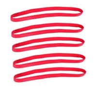 CIYODO 5Pcs Elastic Sports Headbands Non-slip Sweatbands for Running Yoga Workout Vibrant Colors Unisex Hair Bands for Men and Women Comfortable Stretchy Fitness Accessories