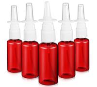 CIYODO 5pcs Empty Nasal Spray Bottles Small Plastic Travel Mist Spray Bottles for Nose
