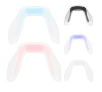 CIYODO 5pcs Glasses Silicone Nose Pad Cushion Set Soft U-Shape Anti-Slip Eyeglass Nose Pads for Matte Black White Blue Pink Eyewear Replacement