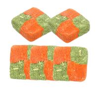 CIYODO 5Pcs Natural Hay Snacks for Rabbits Guinea Pigs Chinchillas Healthy PET Treats