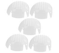 CIYODO 5pcs PE Bump Cap Inserts Lightweight Safety Helmet Liners with Ventilation Baseball Hat Insert for Outdoor Work Low-risk Environments
