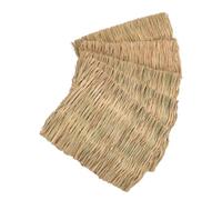 CIYODO 5pcs Rabbit Grass Mat for Guinea Pig Woven Bed Mat for Small Animals for Summer