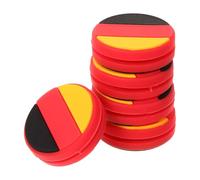 CIYODO 5pcs Silicone Tennis Dampeners National Flag Design, Vibration Shock Absorbers for Tennis Racket, Soft Dampening Accessories for Reducing Racquet Vibrations
