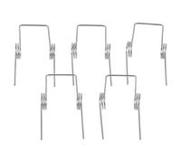 CIYODO 5pcs Stainless Steel Small Kettle Torsion Spring Set for Electric Kettle Repair, Sturdy Double Torsional Springs Suitable for Water Boiler Lid Replacement and Kitchen Appliance