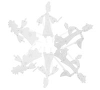 CIYODO 6 Pcs DIY Chinese Shadow Puppetry Kit Traditional Handmade Colored Materials for Early Education Craft Random Styles for Home and School Performance