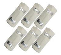 CIYODO 6 Rolls Spandex Compression Wrap for Wound Protection and Support Breathable Stretchable Medical Wraps for Home School and Outdoor Use