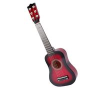 CIYODO 6 String Acoustic Guitar Portable Educational Musical Instrument for Beginners Lightweight Red Wooden Guitar for Boys and for Young Musicians