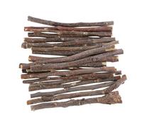 CIYODO 60pcs Pet Applewood Toys Molar Rods for Hamster Chinchilla Guinea Pig Stress Relief Boredom Breaker