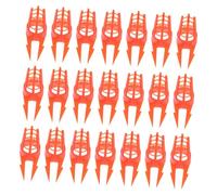 CIYODO 60Pcs Plastic Queen- Cages Anti-biting Protective Cell Covers Lightweight Breeding Tool for Beekeeping Beginners and Hive Management