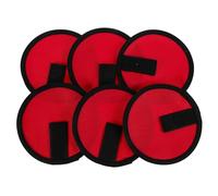 CIYODO 6pcs Fishing Lure Covers Hook Safety Protector Waterproof Red Fishing Hook Bait Keeper Sleeve for Outdoor Lure Storage