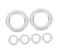 CIYODO 6pcs Guards for Birds Breeding Box Bird Nest Bite Ring Protective Ring for Parrot Nest Box and House Accessories for Safe Breeding Scenario