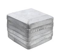 CIYODO 6pcs Heavy Duty Square Fence Post Caps for Decks and Corridors UV Resistant Fence Top Protectors Easy Install