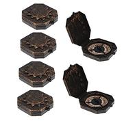 CIYODO 6Pcs Pirate Captain Compass Unique Chic Plaything for Christmas Halloween Cosplay Party Favor Accessory
