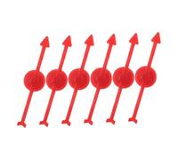 CIYODO 6Pcs Plastic Arrow Game Board Replacement Pointers for Spinning Wheel DIY Rotating Game Accessories for Party Favors Family Gatherings Classroom Activities