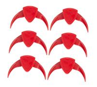 CIYODO 6pcs Red Melon Pliers Scissors Multi-Function Pine Nut Peeling Plier Nut Cracker Fruit Tool for Easy Melon Shelling and Seed Removal Compact and Convenient for Household Use