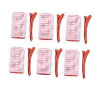 CIYODO 6pcs Self Grip Hair Rollers for Bangs and Roots Hair Styling Curlers for Volume and Air Bangs Heatless Curlers Suitable for Long and Daily