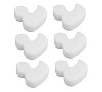 CIYODO 6pcs Swimming Pool Oil-Absorbing Sponges Duck Shape Cleaning Sponges for Pool Scum Removal and Bathtub Cleaner