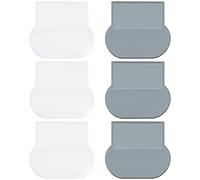 CIYODO 6pcs Toilet Lid Lifter with Self Adhesive PC Material for Home and Hotel Use Simple Toilet Cover Lifter to Keep Hands Safe and Clean Avoid Direct Touch
