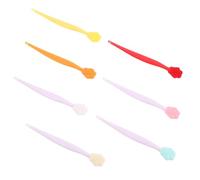 CIYODO 7pcs Cat Claw Silicone Face Scrubber Double-Sided Nose Brush for Gentle Pore Cleansing and Exfoliating Soft Silicone Portable Facial Massager for All Skin Types