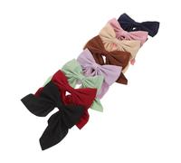 CIYODO 8 Pcs Hair Bows with Alligator Clips Lightweight Ribbon Barrettes for Women Teens Portable Stylish Hair Accessories in Pink Purple Green Wine Navy Coffee Beige for School Parties