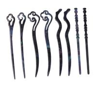 CIYODO 8pcs Chinese Hair Sticks Lightweight Retro Hair Chopsticks for Women Elegant Ancient Style Accessories for Weddings Parties Daily Updo Secure Bun Holders