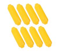 CIYODO 8pcs Corn Shaped Serving Trays Stackable Appetizer Plates for Snacks Desserts BBQ Parties Easy Clean Food Platters for Veggies Fruits Chips