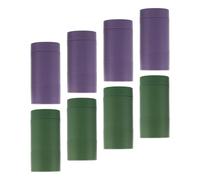 CIYODO 8PCS Deodorant Containers for Homemade Deodorant - Refillable Empty Tubes 40g - Small Plastic Cosmetic Containers with Twist Bottom for DIY Lotion Bars