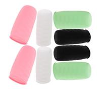 CIYODO 8pcs Elastic Leak Silicone Travel Container Covers Stretchable Sleeves for Shampoo Shower Gel Mix Match Colors for Outdoor Travel Essentials