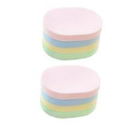 CIYODO 8Pcs Facial Cleaning Sponges for Makeup Removal and Deep Skin Cleansing Soft Exfoliating Pads for Fresh Moisturized Face Lightweight and Quick-dry Random Colors Random Color