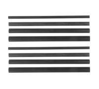 CIYODO 8pcs Fishing Rod Tip Replacement Kit Carbon Fiber Repair Poles Sturdy Fiber Rod Accessories for Camping and Professional Anglers Versatile Pole Fixing