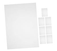 CIYODO 8pcs Flame Retardant Plastic Sheets Light Filter Film for Diy Classroom Light Diffuser Films Gel Filter