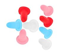 CIYODO 8pcs Leak Silicone Travel Container Sleeves Elastic Design for Various Bottle Vibrant Colors for Easy Identification for Toiletries the Go