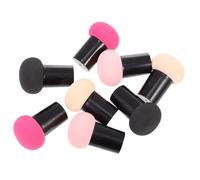 CIYODO 8pcs Makeup Sponge Set Mushroom Head Cosmetic Puff for Wet and Dry Use, Multi-color Foundation Blending Sponges with Eyeshadow Applicators, Women’s Face Makeup Tool Kit